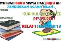 Download Buku PAI Kelas 1 Kurikulum 2013 Revisi 2017