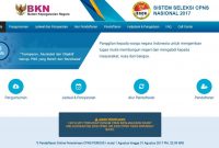 Akhirnya sscn.bkn.go.id BKN Telah Siap Ini Cara Daftar CPNS 2018