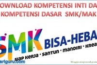 Kompetensi Inti dan Kompetensi Dasar (KI & KD) SMK/MAK