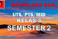 Soal UTS Kelas 3 Semester 2