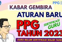 Jadwal & Syarat Verval Administrasi Seleksi PPG Dalam Jabatan 2023