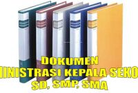 Dokumen Kepala Sekolah