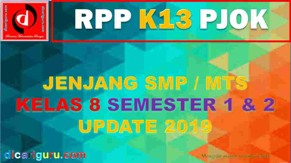 RPP K13 Kelas 8 PJOK