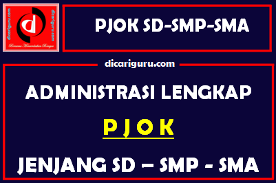 Administrasi PJOK Lengkap Jenjang SD-SMP-SMA