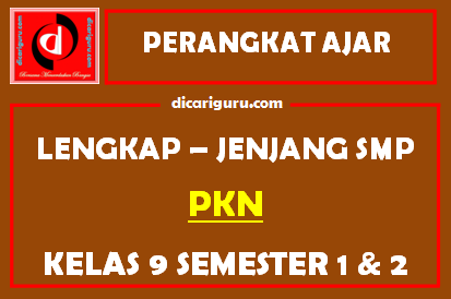 Perangkat Lengkap PPKN Kelas 9