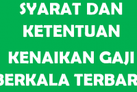 Persyaratan Kenaikan Berkala