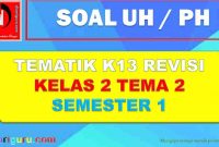 Soal UH kelas 2 Tema 2