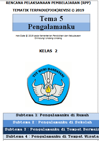 RPP PJOK 1 Lembar / Halaman Kelas 2 Semester 2