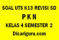 Soal UTS PKN Tengah Semester 2 Kelas 4 SD