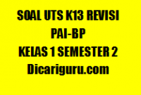 Kumpulan Soal UTS PAI Kelas 1 Semester 2 2020/2021