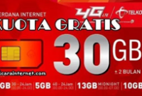 Cara Mengaktifkan Internet GRATIS 30 GB Paket Ilmupedia TELKOMSEL