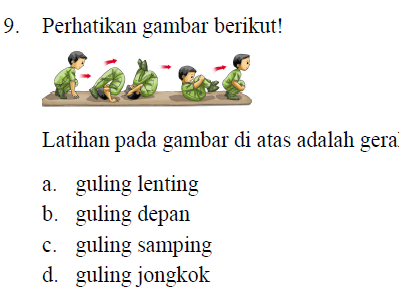 Soal PAT PJOK Kelas 4 Kurikulum 2013