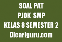 Soal UKK/PAT PJOK Kelas 8 SMP Semester 2