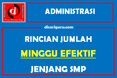 Roncian Minggu Efektif SMP