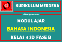 Modul Ajar Bahasa Indonesia Kelas 4