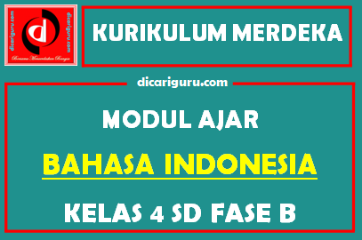 Modul Ajar Bahasa Indonesia Kelas 4