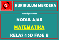 Modul Ajar Matematika Kelas 4 SD