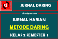 Jurnal Daring Kelas 2 Kurikulum 2013