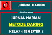 Jurnal Daring Kelas 4 Kurikulum 2013