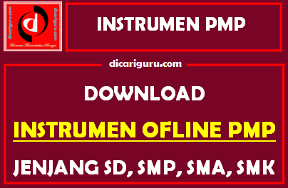 Download Instrumen PMP SD SMP SMA SMK Ofline Format PDF Tahun 2020/2021