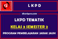 LKPD Kelas 3 Semester 2 Tahun 2021