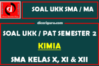 Soal UKK / PAT Kimia SMA