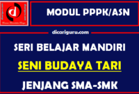 Download Modul PPPK / ASN Seni Budaya Tari