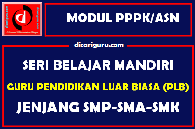 Download Modul PPPK / ASN Guru Pendidikan Luar Biasa (PLB)