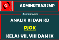 Analisis KI dan KD PJOK SMP