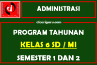 Prota K13 Kelas 6