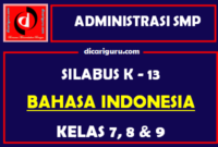 Silabus Bahasa Indonesia SMP