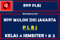 RPP PLBJ Kelas 4