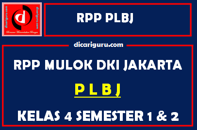 RPP PLBJ Kelas 4