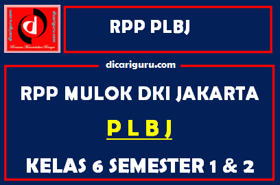 RPP PLBJ Kelas 6