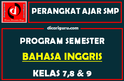 Promes Bahasa Inggris SMP