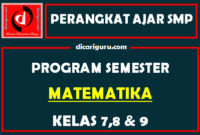 Promes Matematika SMP