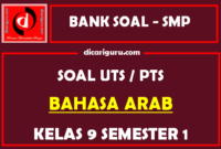 Soal PTS / UTS Akidah Akhlak Kelas 9 Semester 1