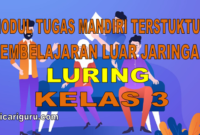 Modul Tugas Mandiri Terstuktur Luring Kelas 3