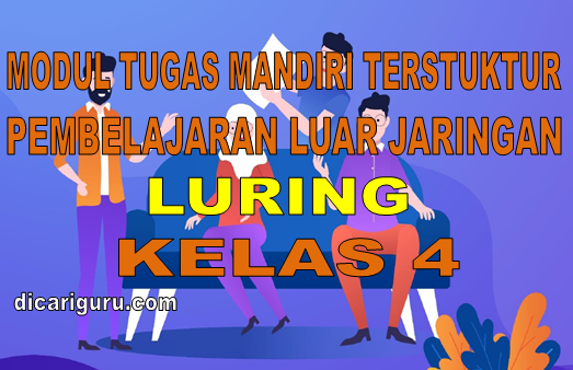 Modul Tugas Mandiri Terstuktur Luring Kelas 4