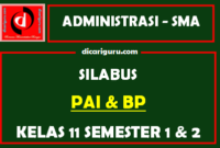 Silabus PAI Kelas 11 K13 SMA