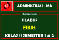 Silabus Fikih Kelas 11 K13 MA