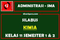 Silabus Kimia Kelas 11 K13 SMA