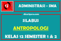 Silabus Antropologi Kelas 12 K13 SMA