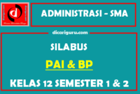 Silabus PAI Kelas 12 K13 SMA