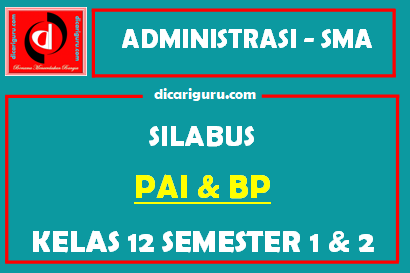 Silabus PAI Kelas 12 K13 SMA 