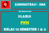 Silabus PKN Kelas 12 K13 SMA