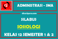 Silabus Sosiologi Kelas 12 K13 SMA