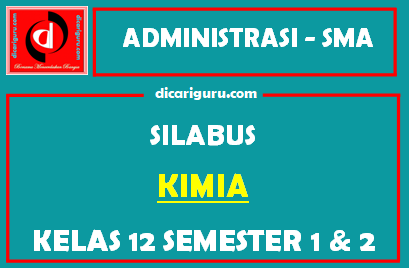 Silabus Kimia Kelas 12 K13 SMA 