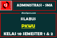 Silabus PKWU Kelas 10 K13 SMA