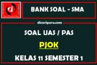 Download Soal UAS PJOK Kelas 11 Semester 1 K13